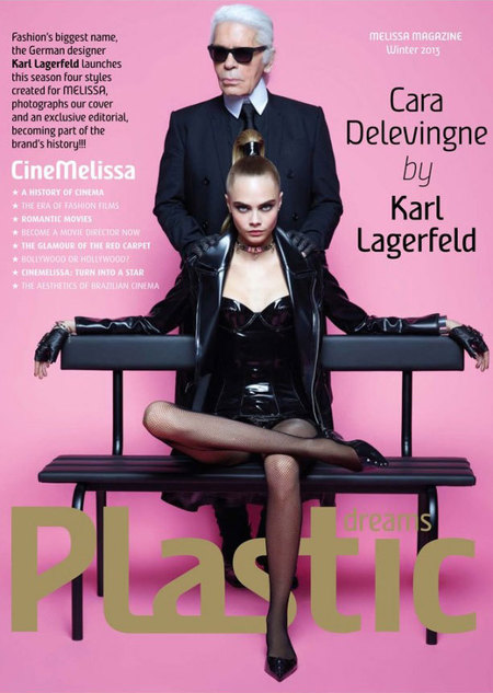 cara-delevingne-karl-lagerfeld-melissa-magazine